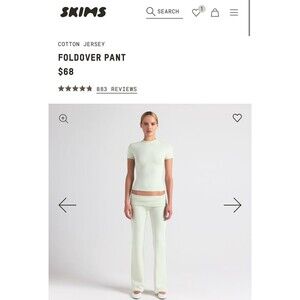 Skims Foldover Pants